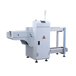 LCD Screen Automatic PCB Unloader HWGC Solder Paste Printing Machine