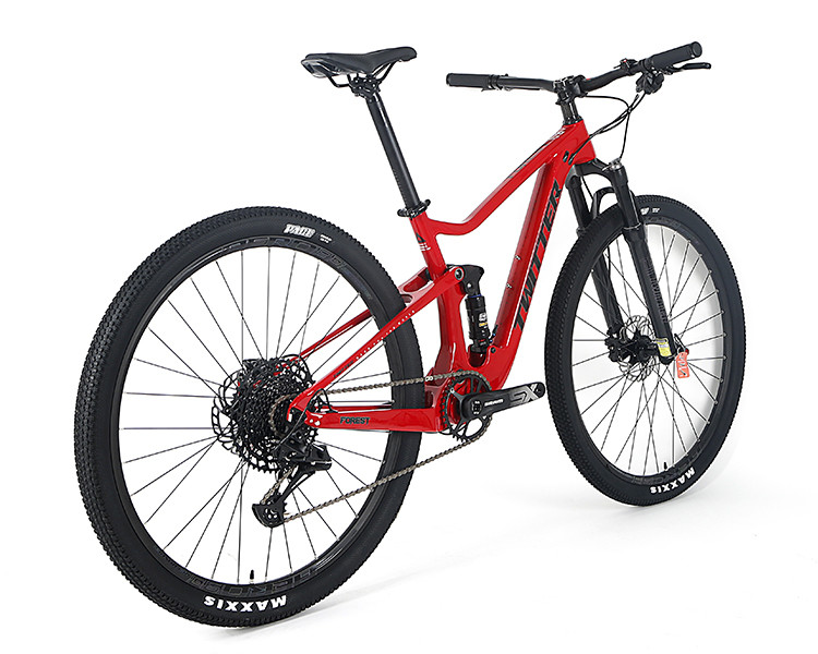 T1000 Carbon Fiber Full Suspension Mountain Bike Customized Logo