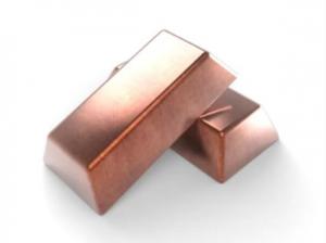 China Highly Malleable Red Copper Ingot Robust Construction on sale