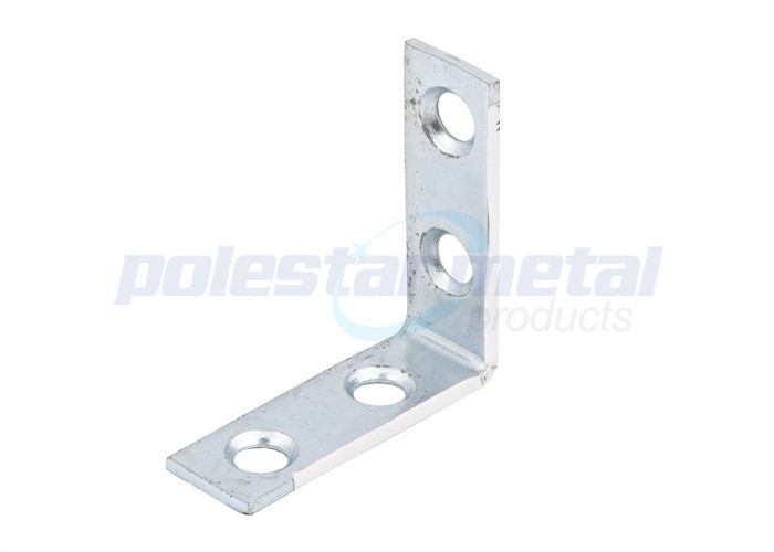 4mm Thickness Heavy Duty Shelf Support Brackets With 100mm Overall Projection