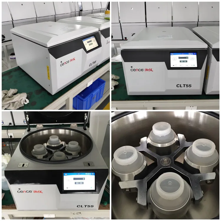 CLT55/ CLT55R New Model Tabletop Low Speed Large Capacity Centrifuge