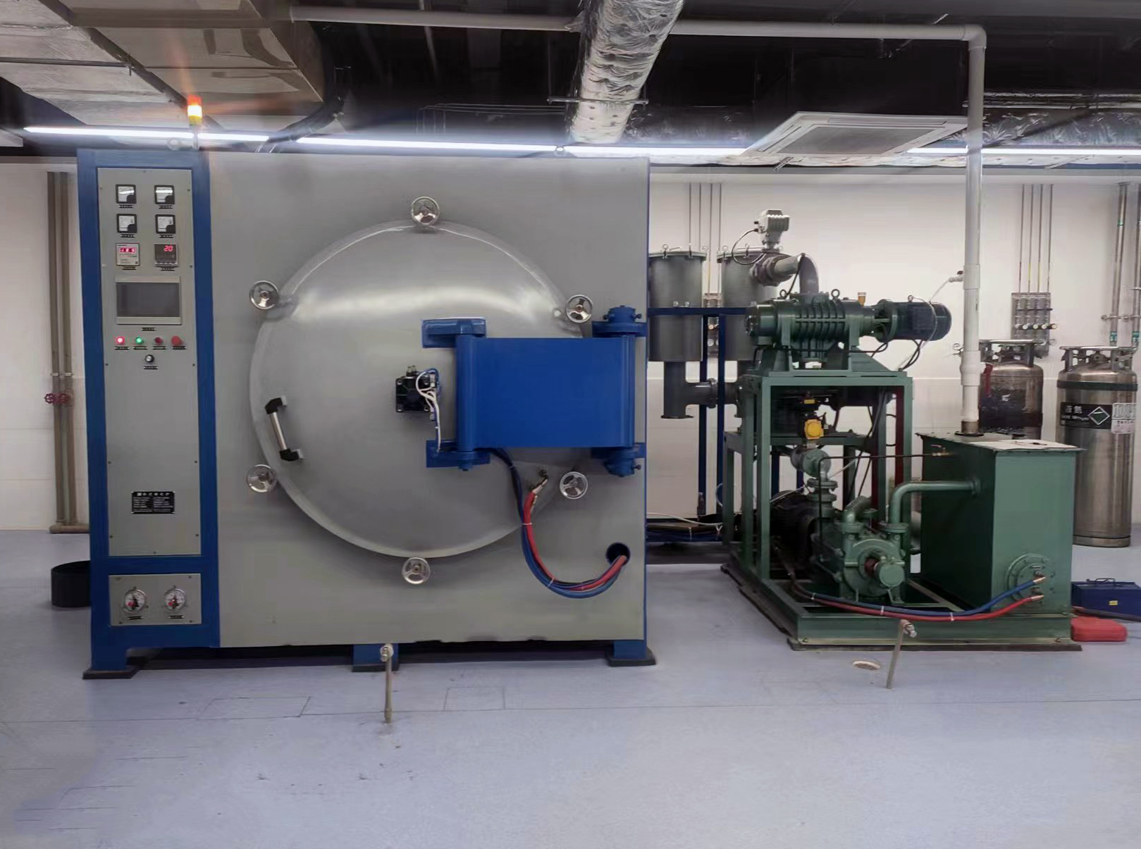 Vacuum Atmosphere Induction Sintering Furnace , 1500 Degree Silicon Oxide Furnace