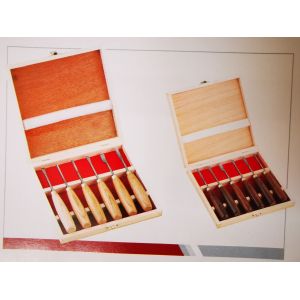 Wooden Handle Material Wood Lathe Tool Sets SGS Carving Chisel