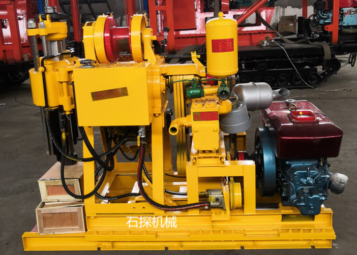 150m Water Borehole Drilling Machine Well And Exploration Sample Collection