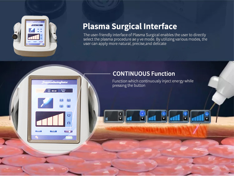 Portable Cold Fractional Plasma Machine Non Invasive For Pore Remover