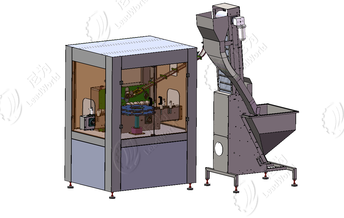 Glass Bottle Canned Food Vacuum Screw Capping Machine 380V