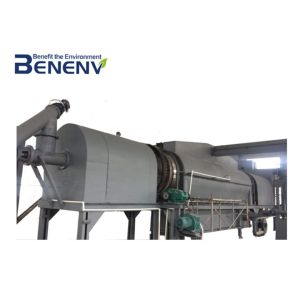 24h Continuous Carbonization Machine Safety Charcoal Making Machine