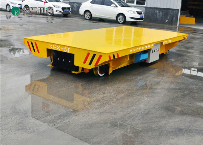 40t Battery Propelled Motorized Transfer Cart On Track For Saudi Arabia Transformer Factory