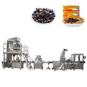 Full-Automatic Fermented Soya Beans Granule Weighing Filling Machine Prevent