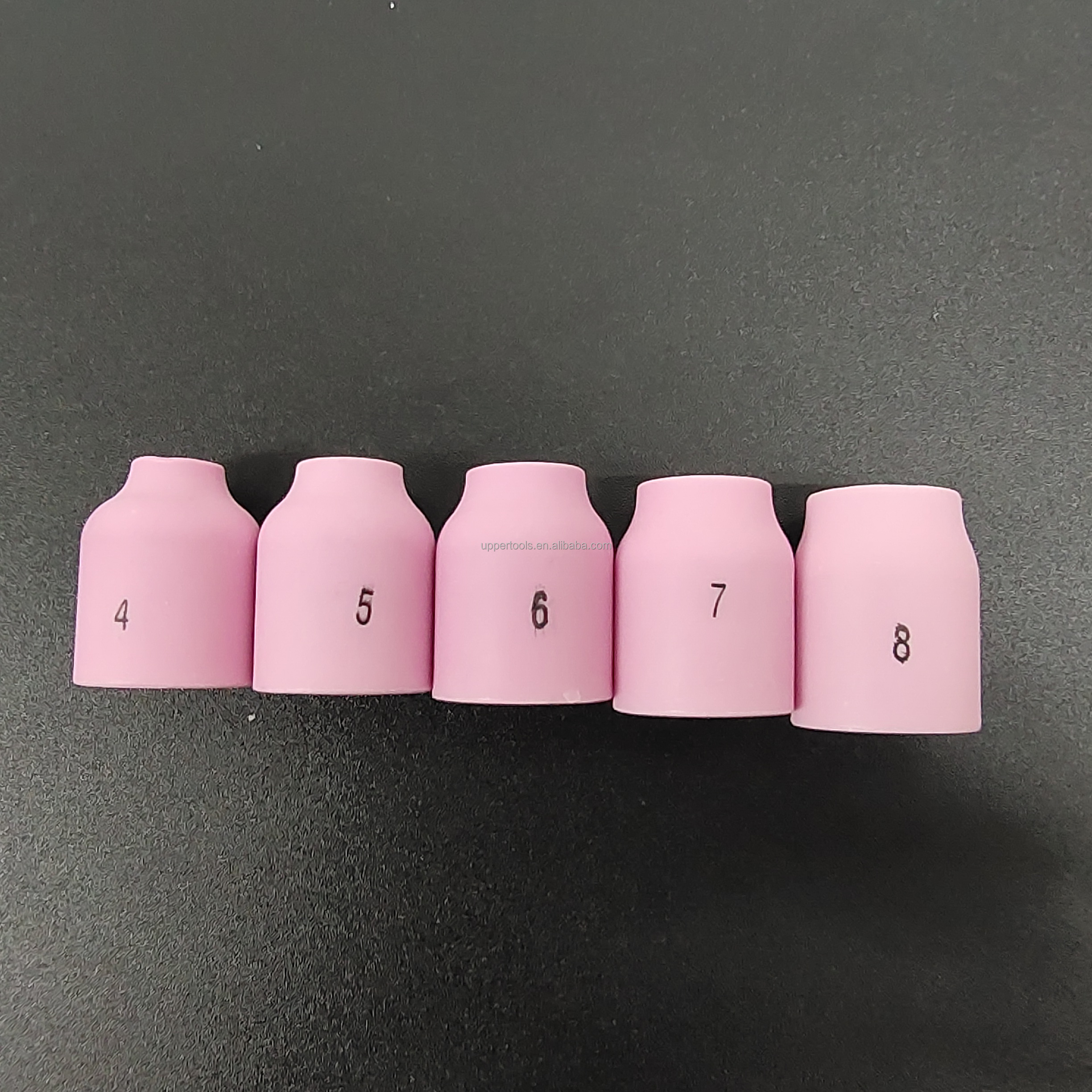OBM Alumina Nozzle Collet Body Electrode Insulator TIG Welding Torch Consumables Kit for WP-17/18/26 53N 18pcs