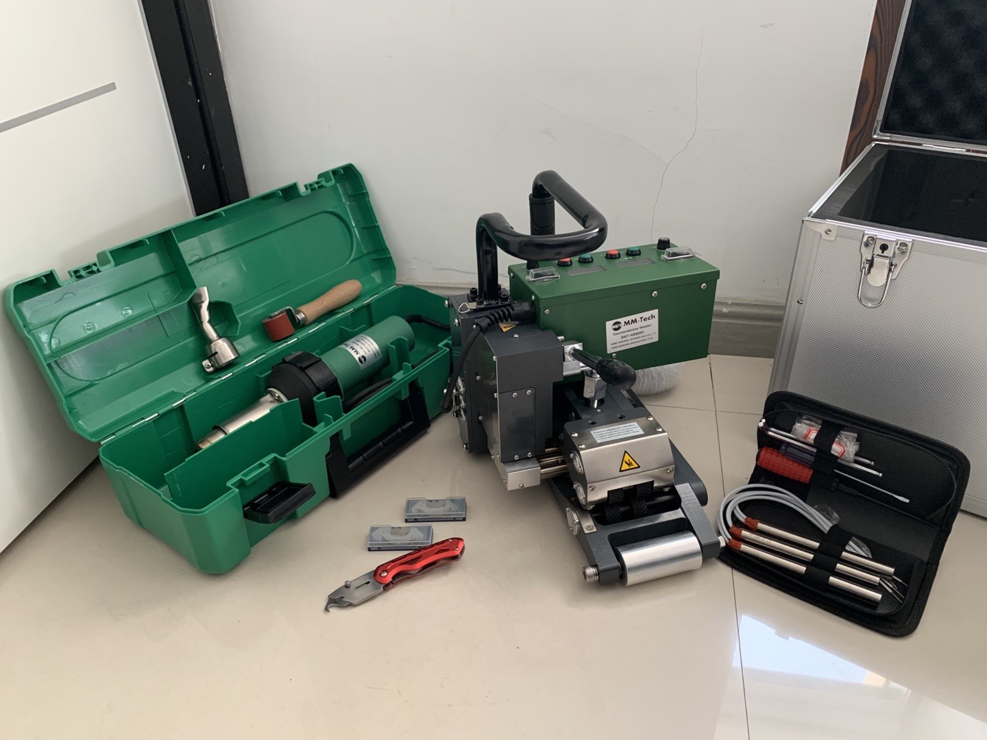 Digital Function Overlap Dam Liner Soldering For HDPE Hot Wedge Welder