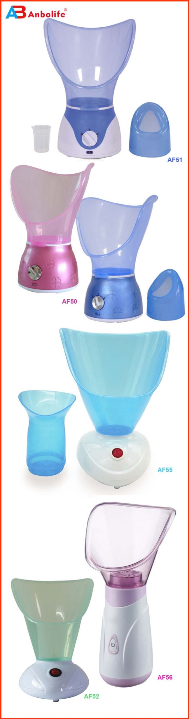 Household Ladies Personal Care Products Facial Sauna Steam Inhaler
