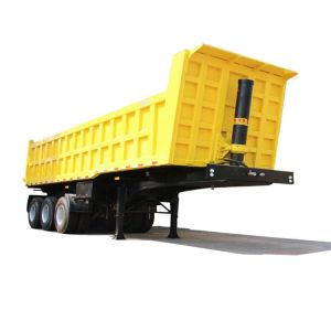30CBM 35CBM 40CBM 3/4 Axle Semi Tipper Tipping Trailer for in Nigeria