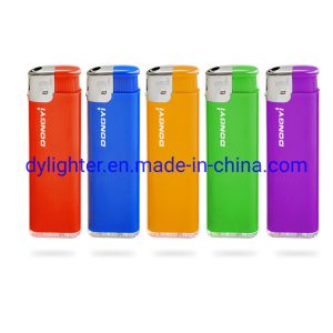Customizable Cigarette Electronic Gas Lighter with EN13869 and ISO9994