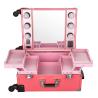 Buy cheap Rolling Studio Makeup Artist Cosmetic Case Elegant In Design With 4 Wheels from wholesalers
