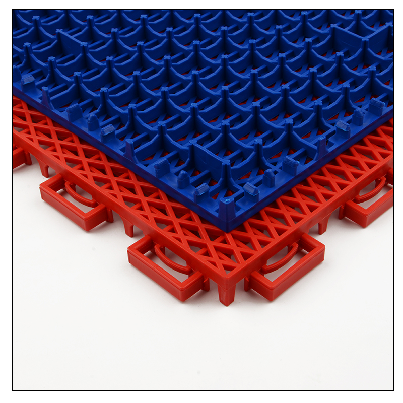 Pp Interlock Sport Floor Outdoor Basketball Tennis Court Flooring