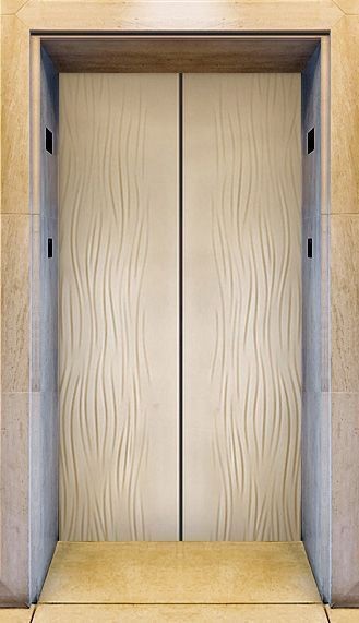 0.6mm 304 Elevator Stainless Steel Sheet Etching PVD For Lift Door Or Cabin