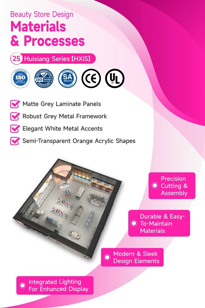25-HXiS Beauty Store Design With Enjoyment Series