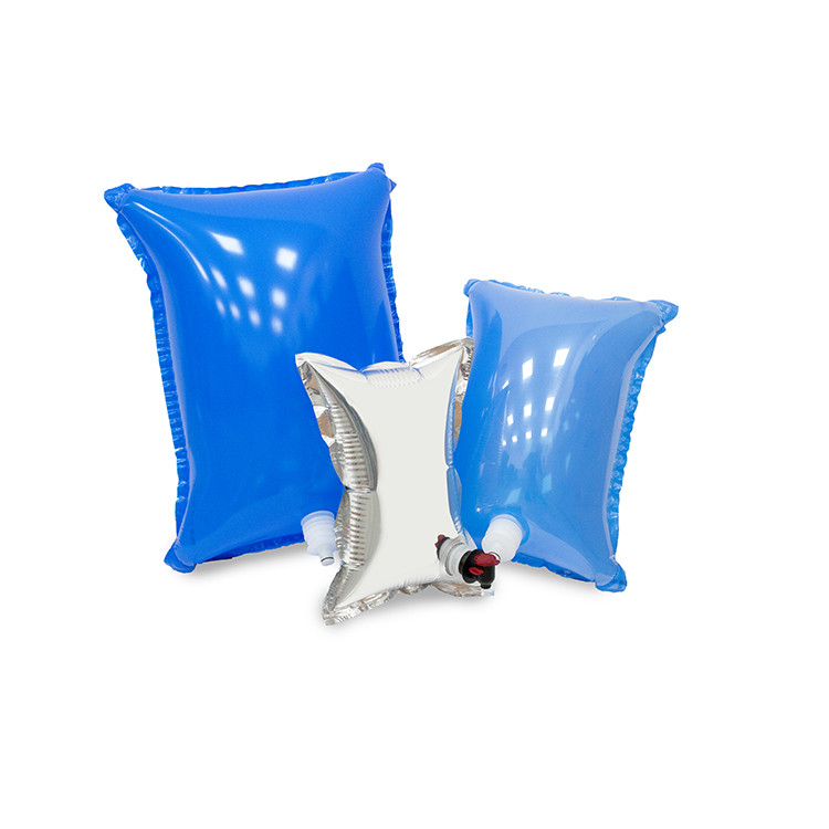 Food Grade 5L Liquid Bladder Bag , VMPET Recyclable Spout Pouches