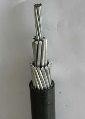 600V LLDPE Insulation AASC Conductor 1/0 AWG Covered Line Wire Cable Sun