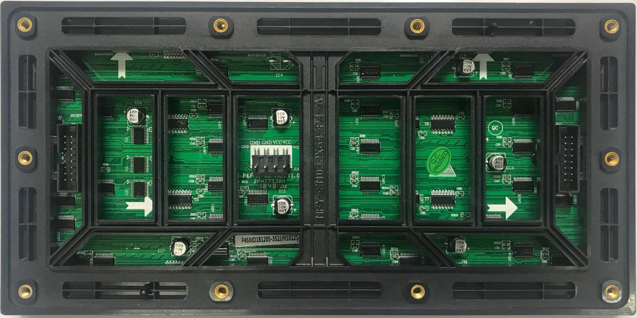 P4 LED Outdoor 6000mcd High Brightnrss Full Color LED Display Module 1/8 Scan Driving High Resolution Shenzhen Factory