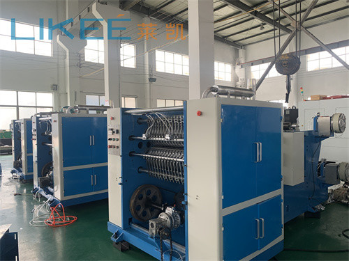 Foil Roll Cutting Machine 0.5-0.8Mpa Air Supply 400-500 pcs/row Working Speed