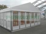 Clear Span Marquee Catering Tents With Glass Wall Aluminium Profile 4 Meter