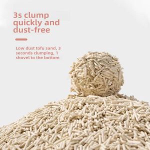 Eco Friendly Cat Litter Sand Custom Biodegradable Tofu With Customised Fragrance