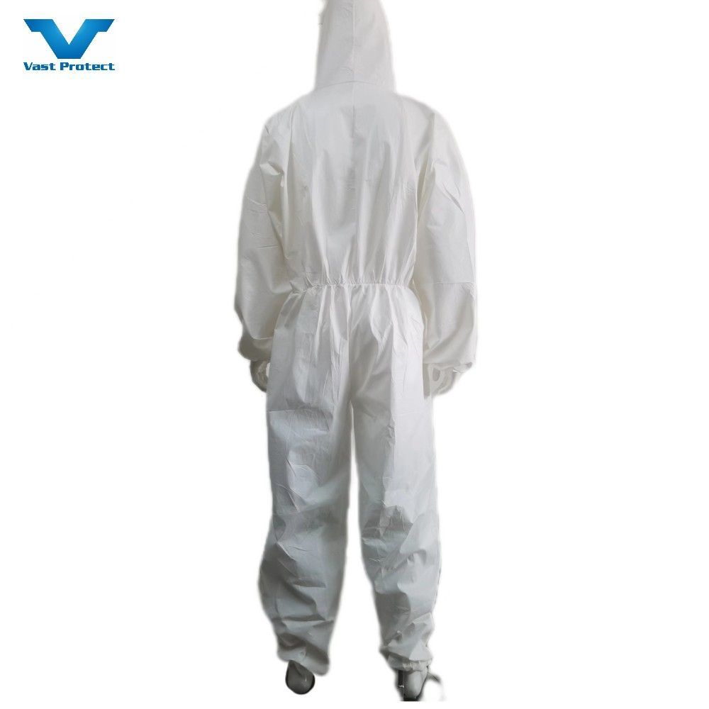 Stretch-Able Durable Protective Clothing En1149 Wholesale Microporous Coveralls