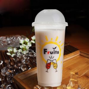 China plastic cups with lids plastic cup containers plastic juice cup 420ml 500ml 600ml 620 ml on sale