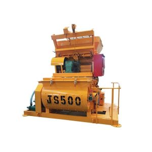 JS500 Concrete Mixer Machine Electrical Double Shaft Foam Concrete Mixer