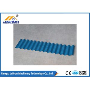 Fully Automatic 7.5Kw Corrugated Sheet Roll Forming Machine Steel Panel