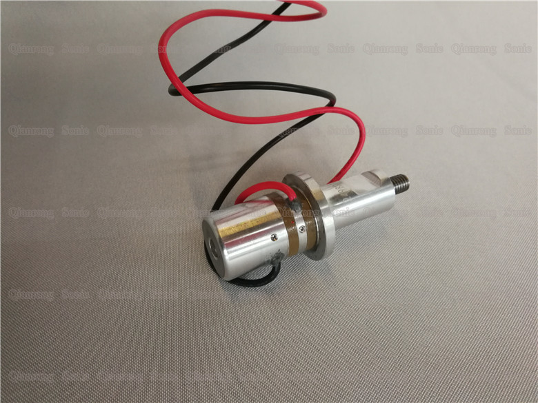 35Khz Replacement Rinco Ultrasonic Welding Converter 25mm Ceramic Diameters