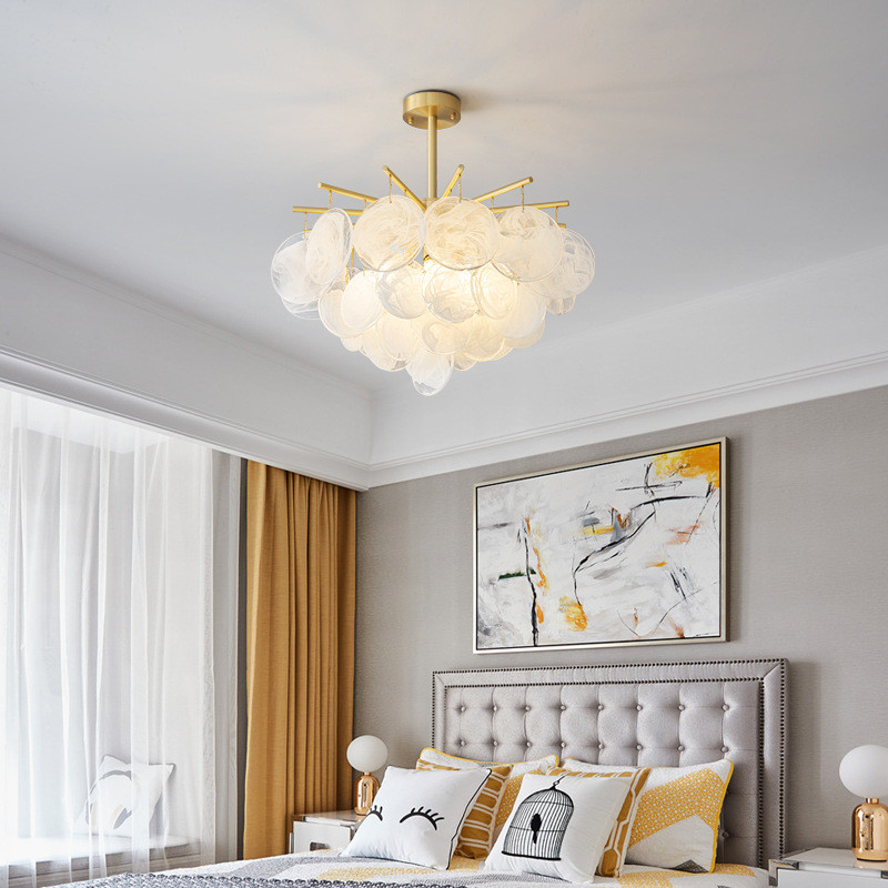JYLIGHTING Nordic Ring LED Pendant Light Geometric Circle Iron Lamps Luxury Bedroom Dining Living Room Home Decor Indoor Hanging Lightings Modern
