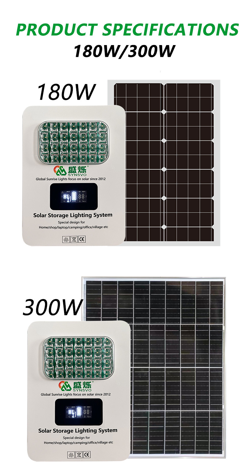 White Portable Solar Generators Sustainable Energy 6-8 Hours Charge Time 180W/300W