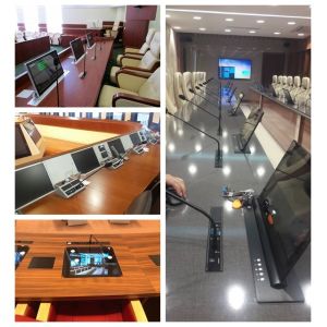 Flush Mounting Audio Conference Microphone System Flexible Module