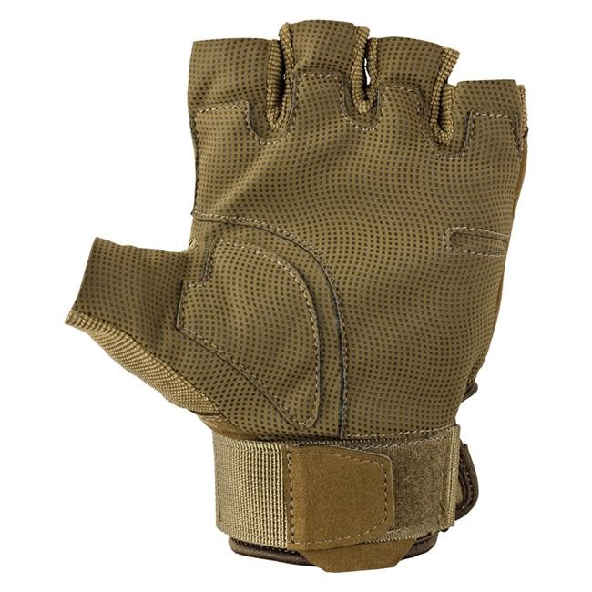 OEM Fingerless Hard Knuckle Outdoor Tactical Gear Gloves Fingerless