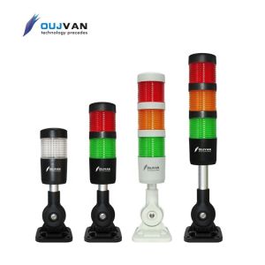 5 Layers Stack LED Stack Lights Alarm Caution IP50 For CNC Machines And