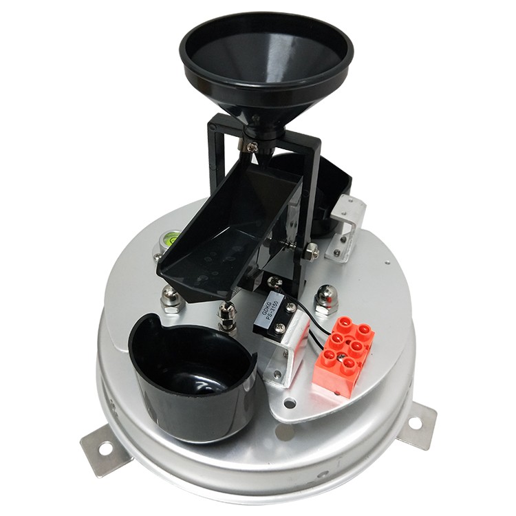 Intelligent Stainless Steel 0.5mm Resolution Tipping Bucket Rain Gauge for Irrigation