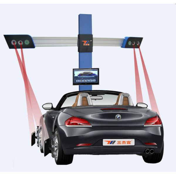 Quality High Precision Automatic 3excel Wheel Aligner , Portable Wheel Alignment Machine for sale