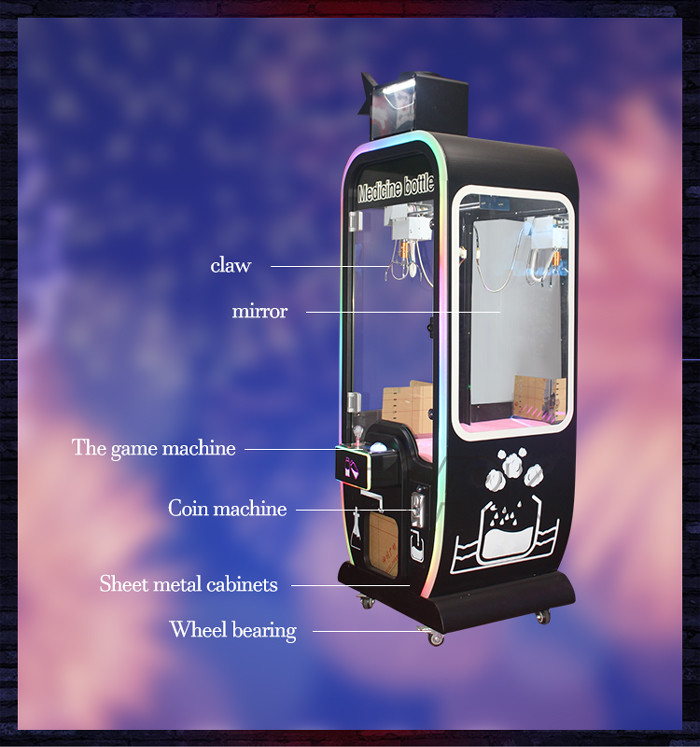 Lucky Fortune Gift Crane Claw Machine Commercial In English Version 250W