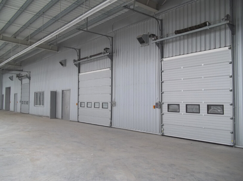 High Speed Roller Exterior Industrial Sectional Overhead Doors
