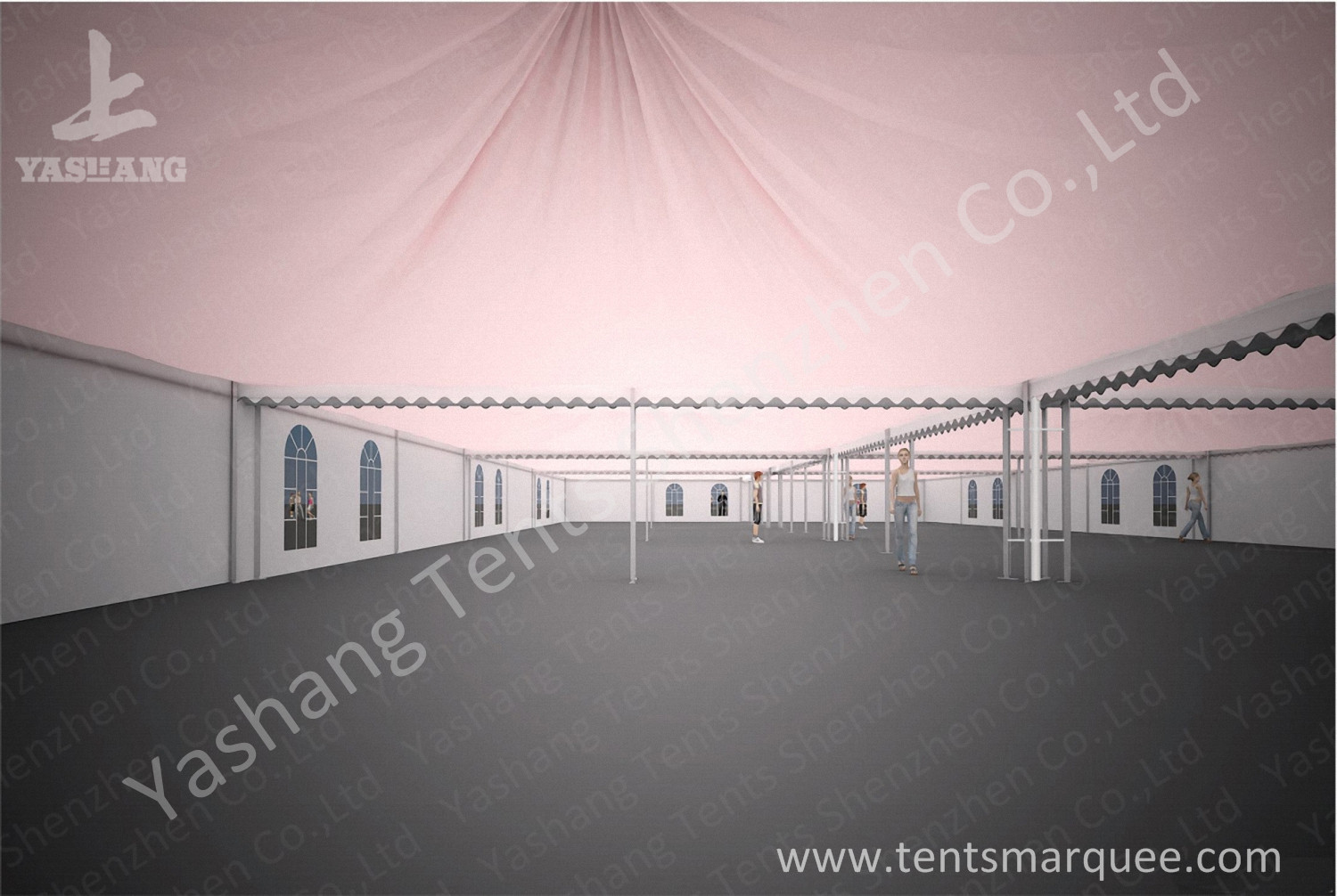 Beautiful Transparent Luxury Wedding Tents For Hire Clear Span Fabric Structures