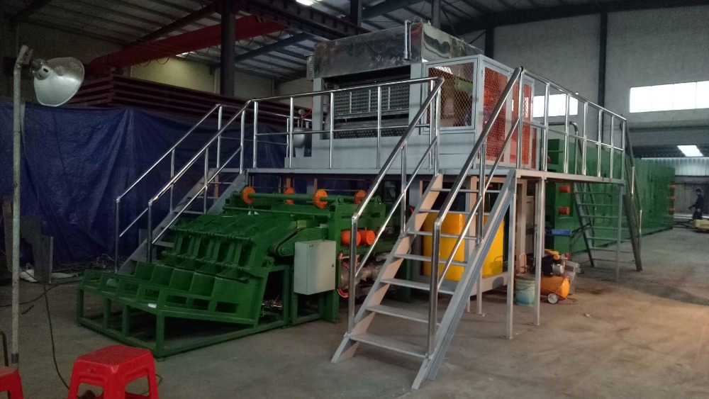 Biodegradable Paper Coffee Cup Making Machine , Pulp Making Machine 80KW