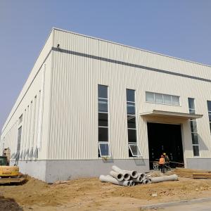  Custom Prefabricated Steel Structure Building for Warehouse Workshop Cold Storage Manufactures