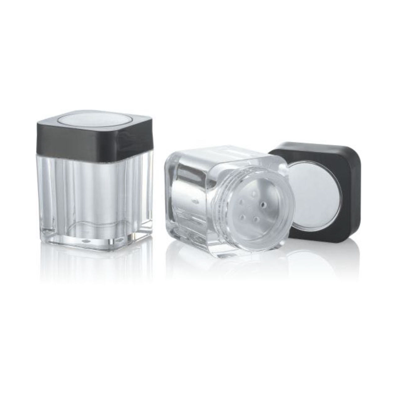 Custom Order Accepted 10ml Round Shape Colorful PP Cosmetic Jar for Skin Care Cream