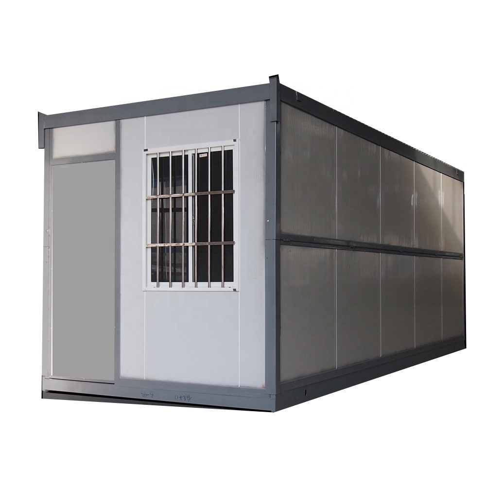 Galvanized Light Steel Frame 20ft Expandable Modular Homes With PVC Sliding Window