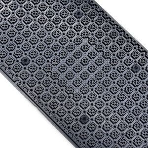 High Temperature JEDEC Tray Secure And Stackable IC Tray Design For Bake Oven