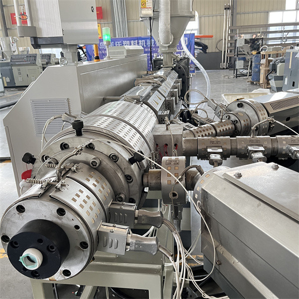 Water Supply Electric Conduit Pipe Machine Plastic HDPE PE PP PPR Pipe Extrusion Line