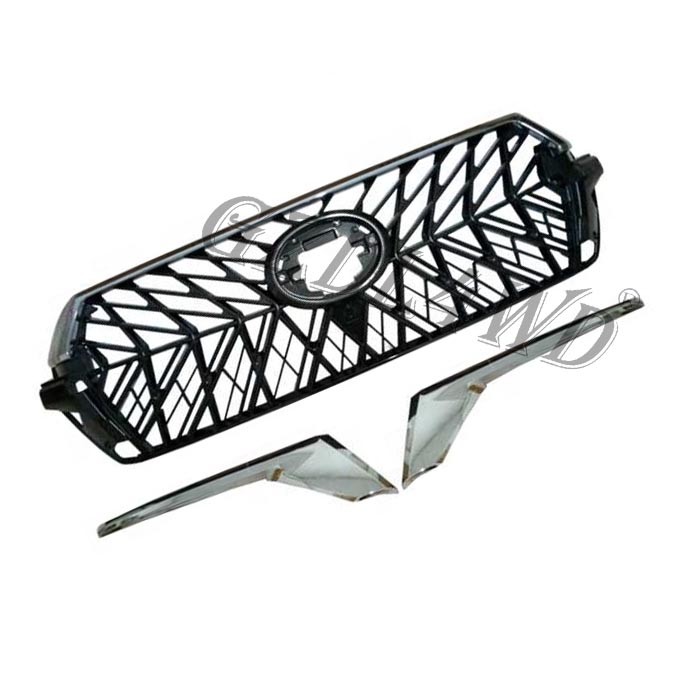 Chrome Adge Car Front Grill For Toyota Prado Fj200 2016-2018 OE Standard